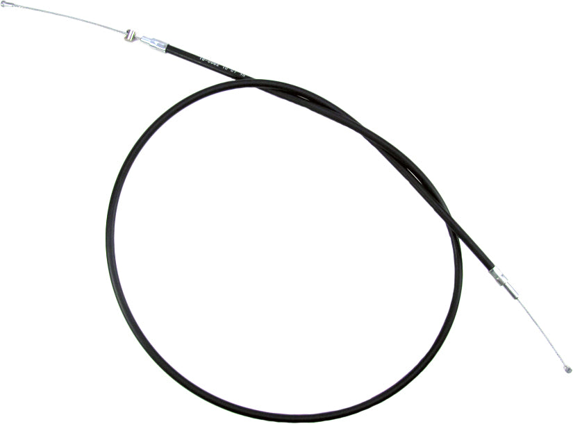 Motion Pro Black Vinyl Clutch Terminator LW Cable 70-6019 for hydraulic control lines, showing the cable with protective black vinyl coating.