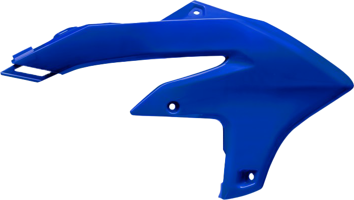 Polisport Plastics radiator scoops in blue for Yamaha YZ 64-849841, body parts with sleek design and vibrant color.