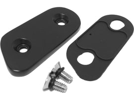 HardDrive Satin Black Engine Inspection Cover for XL 04-20 models, featuring a sleek finish and precise fit.