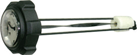 SP1 gas cap with gauge, 9-1/2 inch diameter, model 54-2889, durable black plastic, shown in close-up view