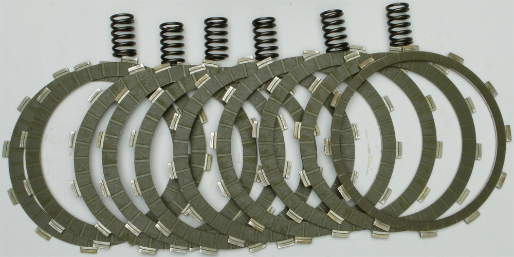 EBC Motorcycle Brakes Street Racer Clutch Kit SRC98 15-18098 showing clutch plates and components for high-performance motorcycle clutch system