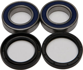 All Balls Drive Wheel Bearing and Seal Kit 22-51126 showing bearings, seals, and components for motorcycle wheel maintenance