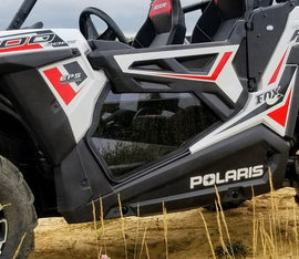 Spike Powersports UTV lower door panel for RZR Trail models, durable off-road door with rugged design.