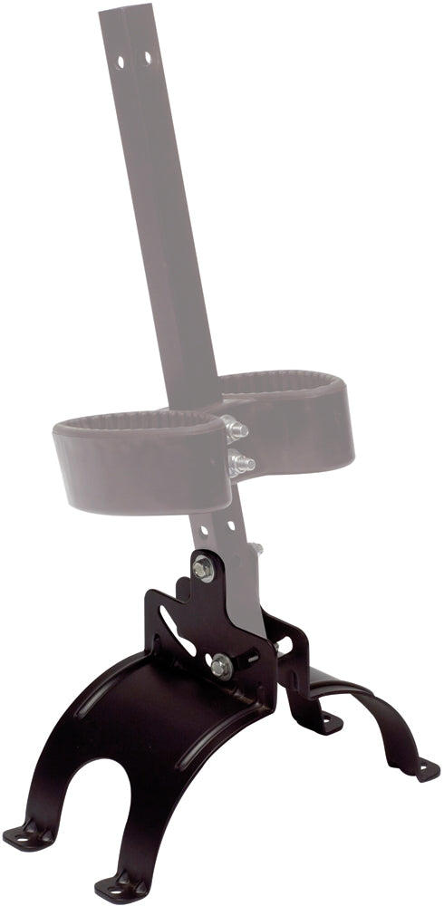 Kolpin UTV gun rack riser plate 23-2027 shown mounted on an off-road vehicle for secure firearm storage.