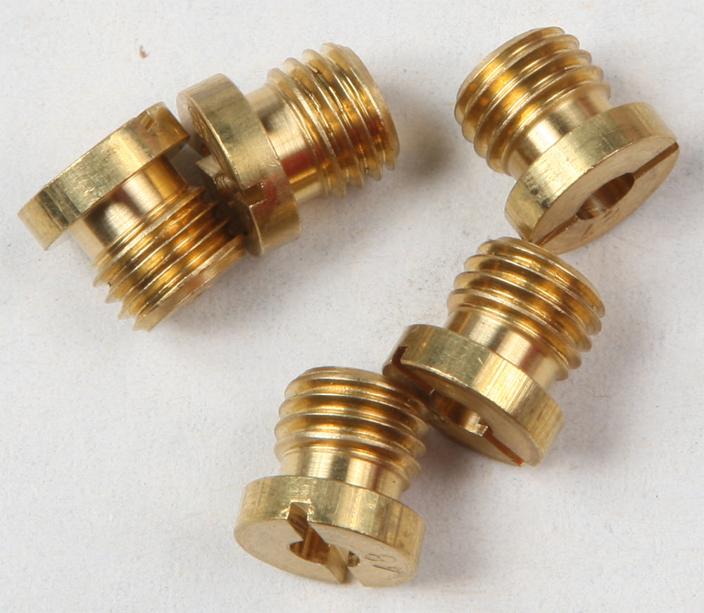 Cycle Pro S&S main jets #0.048, a set of five small engine jets, shown in the image with metal components and packaging.