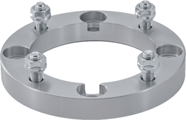 Open Trail 1-inch wheel spacer for 4/156 bolt pattern, featuring 3/8-inch x 24 studs, used for vehicle wheel upgrades.