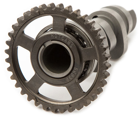 Hot Cams Builder Series engine cam for Honda CRF250R 2004-2009, close-up of the camshaft with detailed metal components