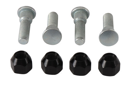 All Balls Wheel Stud Kit 28-51020 showing metal wheel studs with threaded ends and mounting hardware for vehicle wheels