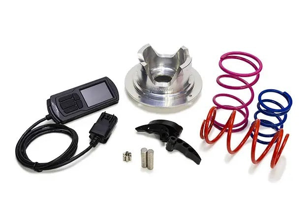 Dynojet Research Stage 2 Engine Management Kit with wiring and components for vehicle tuning and performance upgrades