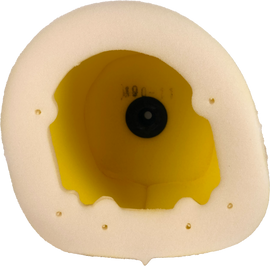 No Toil Sherco air filter showing clean, high-quality foam filter for dirt bike protection and airflow.