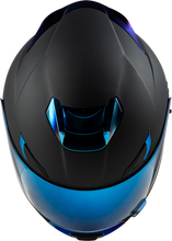 Charger l'image dans la galerie, Sentinel Recon Helmet Matte Black/Blue Chrome 2x