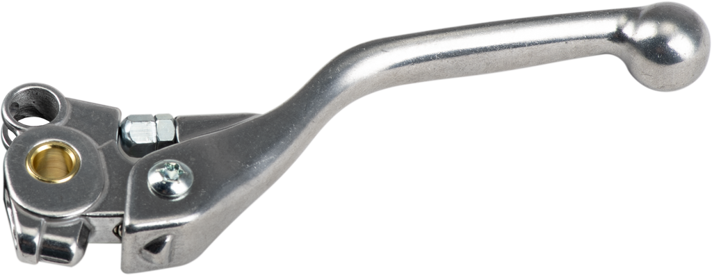 Silver Fire Power clutch lever for motorcycle, model 56-5204, with ergonomic design and durable construction.