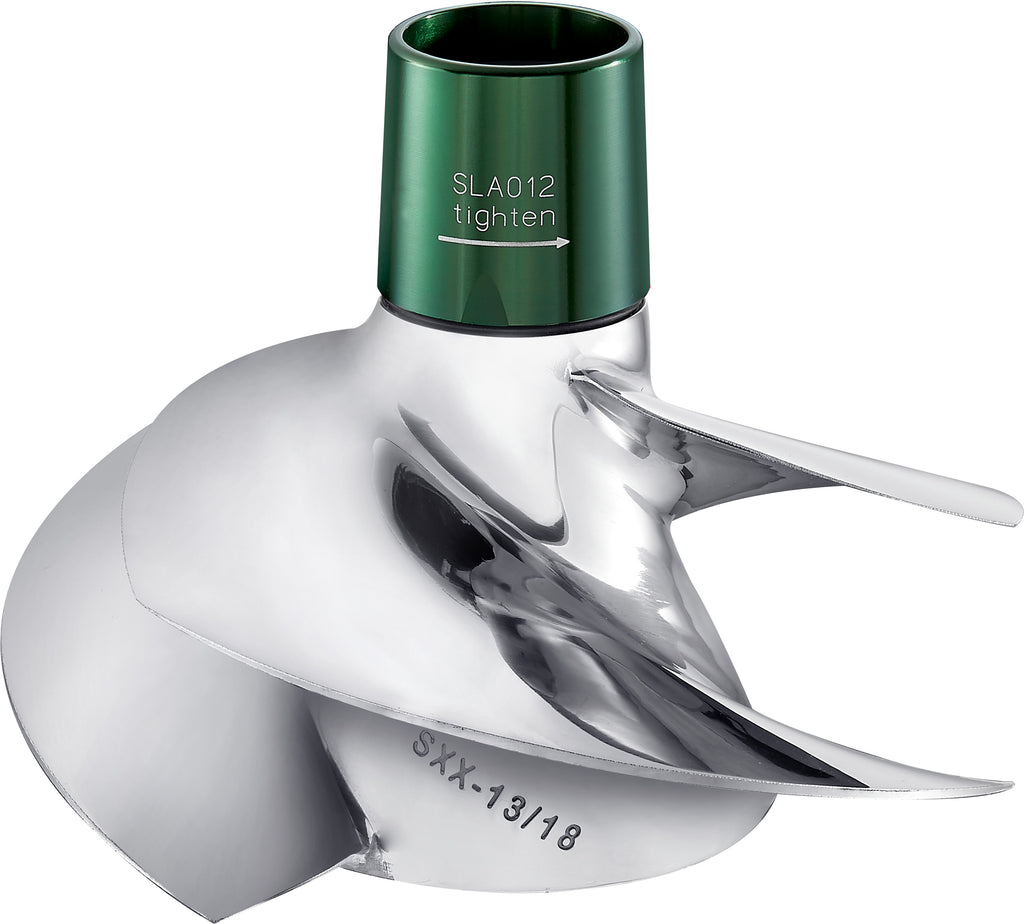 Solas Sxx-Cd-14/19 impeller drive for marine engines, with blades designed for efficient water propulsion.