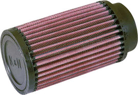 K&N Air Filter 780720 for cars, showing a close-up of the high-performance air filter with its pleated design and brand logo.