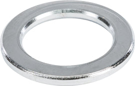 HardDrive 1-inch front chrome wheel spacer with 0.125-inch thickness, designed for vehicle wheel enhancement.
