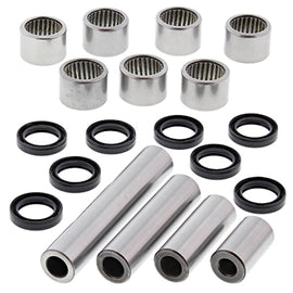 All Balls suspension linkage kit with bearings and seals, model 22-71183, showing assembled components for motorcycle suspension.