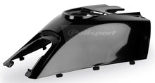 Load image into Gallery viewer, Black Polisport Plastics gas cover for body, model 64-43131, shown in the image with a sleek, durable design.