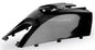 Black Polisport Plastics gas cover for body, model 64-43131, shown in the image with a sleek, durable design.