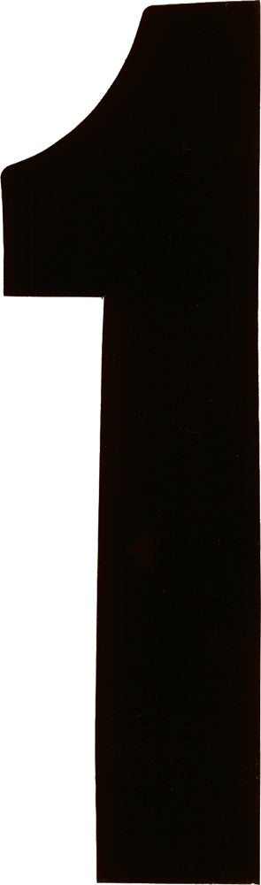 Dirt Digits #1 7-inch black extreme decals, set of three graphics for vehicles or bikes, by Dirt Digits.
