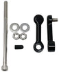 DK Custom Products Billet Tank Lift Kit for 2004-up XL motorcycles, 3-inch lift, black powder coat finish, hardware and fasteners included