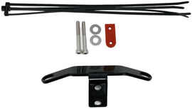 DK Custom Products coil relocation kit hardware for 2007-up XL models, featuring fittings and fasteners for easy installation.