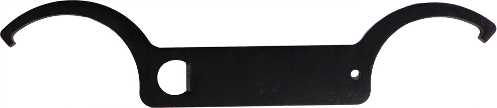 DSS Chain Adjusting Tool 62-2090 for bicycle or motorcycle chain maintenance, showing the tool's metal construction and adjustable features.