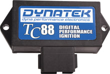 Load image into Gallery viewer, Dynatek Dyna 2000 TC engine management system for carbureted engines, with wiring and control components visible.