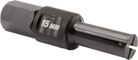 Motion Pro 15mm replacement collet for tools, shown in the image with metal construction and precise fitting details.