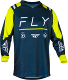 Fly Racing F-16 Jersey Navy/Hi-Vis/White Md 377-922M