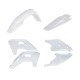 Acerbis original plastic body kit for motorcycle, featuring a sleek black design with mounting points and detailed surface finish.