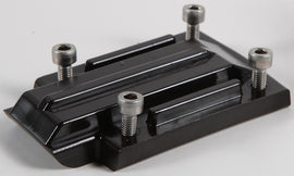 Acerbis Chain Guide Block 2.0 Insert in black for drive chain protection, showing the textured rubber and mounting area.