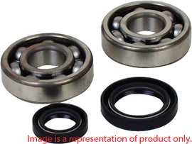 Hot Rods engine main bearing and seal kit with metal bearings and rubber seals, for automotive engine repair.