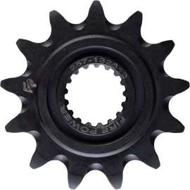 Steel Fire Power 13-tooth front CS sprocket for Honda CRF250 motorcycle, designed for durability and optimal performance