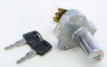 Load image into Gallery viewer, Emgo ignition switch for Honda motorcycles, black switch with key slot and mounting hardware, designed for reliable ignition control.