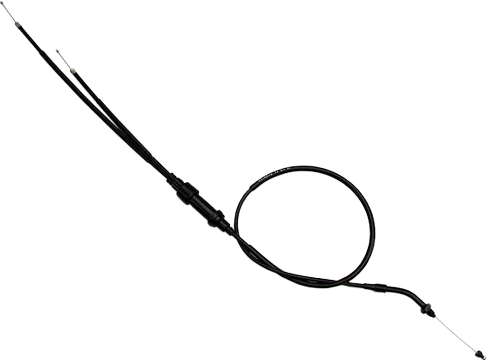 Motion Pro black vinyl choke cable 70-2266, a durable hydraulic control line for motorcycle or ATV throttle and choke systems.