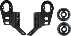 RIGID Industries Polaris A-Pillar Mount bracket for off-road vehicle, showing the sturdy black mounting bracket and hardware.