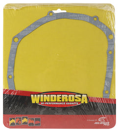 Vertex clutch cover gasket for Suzuki motorcycle, showing the black rubber seal with detailed edges and branding.