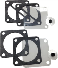 SP1 fuel pump repair kit for intake, carb, and fuel system, model S-D 12-11291, with various replacement parts visible.