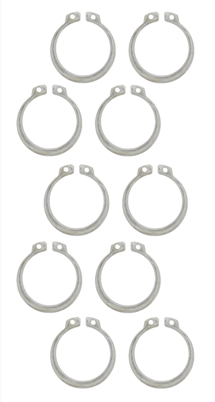 All Balls engine countershaft clips, pack of 10, visible close-up of metal clips used for motorcycle or engine assembly.