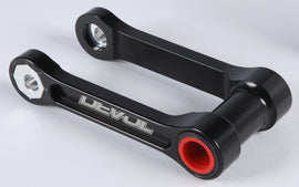 Devol Suspension Transformer Pull Rod 60-2502 with metal components and adjustable length for vehicle shock absorber assembly.
