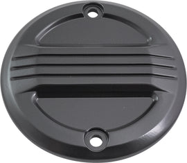 Black XL HardDrive engine points cover for 86-03 models, designed to protect and enhance engine performance.