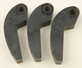 Speedwerx Hypershift clutch weights, 95g med tip, machined metal, three-piece set for aggressive shifting performance