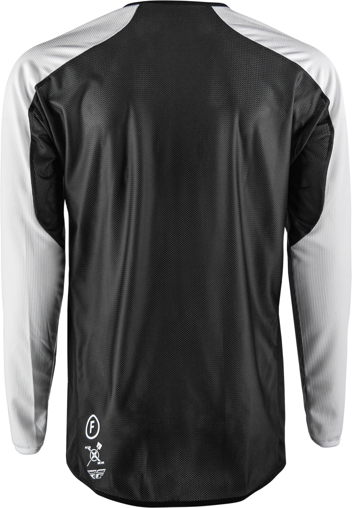 Gravity Dig Long Sleeve Jersey Black/White Sm