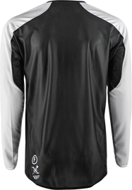 Gravity Dig Long Sleeve Jersey Black/White 2x