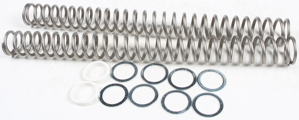 Race Tech suspension fork spring 0.50kg for motorcycle, showing the coiled metal spring on a neutral background.