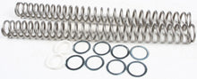 Load image into Gallery viewer, Race Tech suspension fork spring 0.50kg for motorcycle, showing the coiled metal spring on a neutral background.