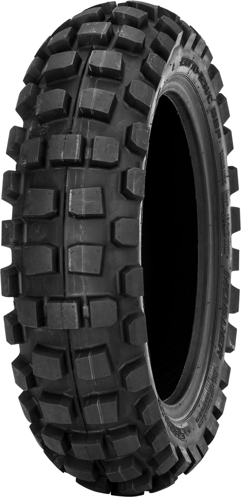 Shinko Tire 505 Mobber rear 130/70-12 bias tire with tread pattern and sidewall details for motorcycle or scooter use.