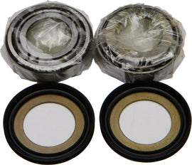 All Balls steering bearing and seal kit 22-2032 with metal and rubber components for motorcycle steering systems.