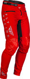 Fly Racing Youth Radium Bicycle Pants Red/Black/Grey Sz 20 376-04320