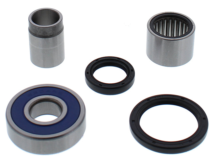 All Balls Drive Wheel Bearing and Seal Kit 22-51776 showing bearings and seals arranged for motorcycle or vehicle maintenance.